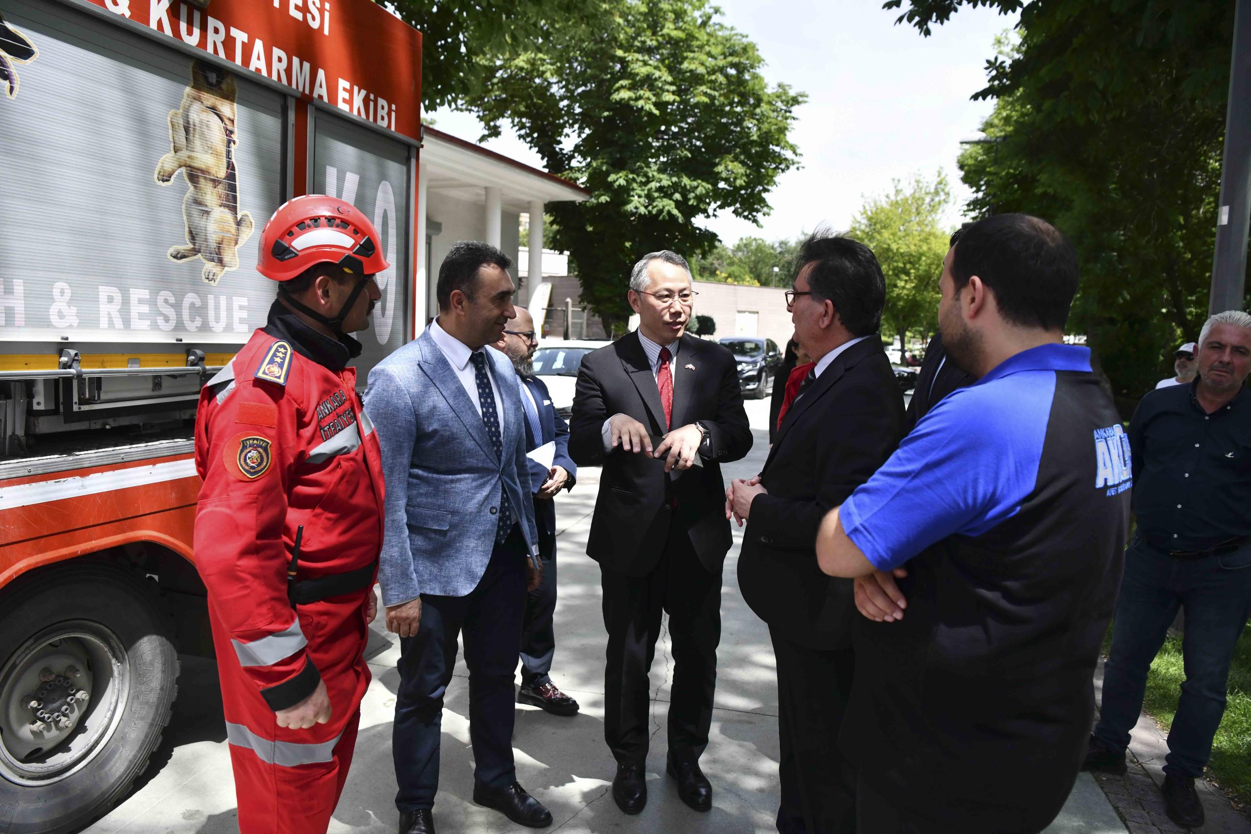 Ankara Büyükşehir Belediyesi ile Tayvan Türkiye Temsilciliği Taipei Ekonomi ve Kültür Misyonu Arasında Akıllı, Dirençli ve Sürdürülebilir Kentler Toplantısı Gerçekleştirildi