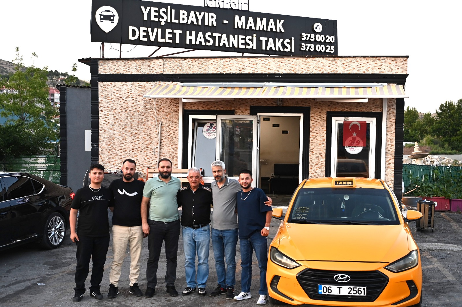 Mamak Belediye Başkanı Veli Gündüz Şahin’den Taksicilere Ziyaret