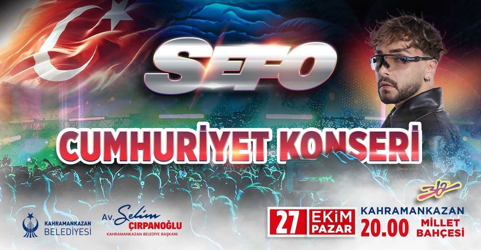 Kahramankazan’da CUMHURİYET BAYRAMI “SEFO” KONSERİ İLE KUTLANACAK