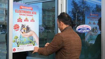 KEÇİÖREN’DE “ELEKTRONİK ATIK TOPLAMA YARIŞMASI” BAŞLADI